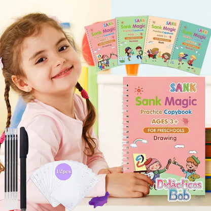 Kit Sank Magic® + 4 Cuadernos de Caligrafia