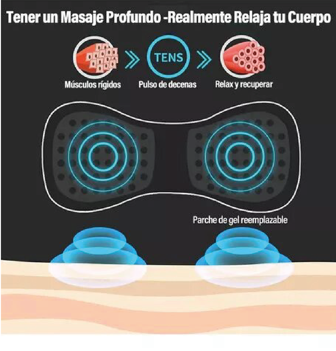 Masajeador Eléctrico Recargable™ ⚡️