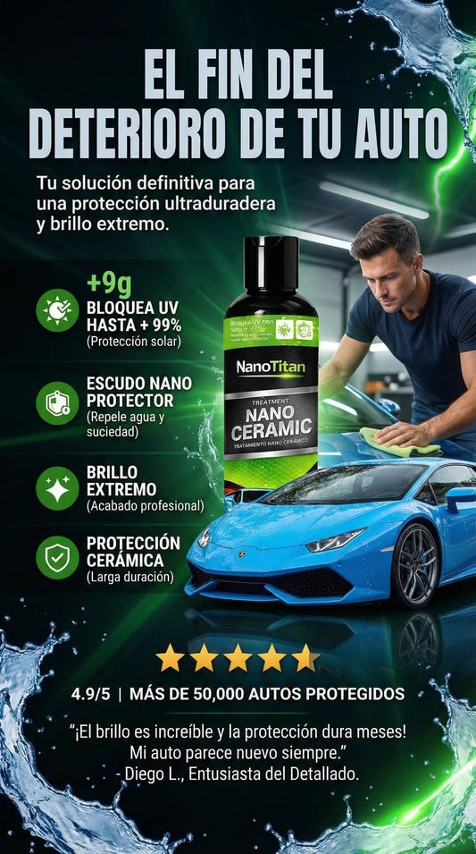 NANOTITAN® - Tratamiento Nano Cerámico Pintura 250ml