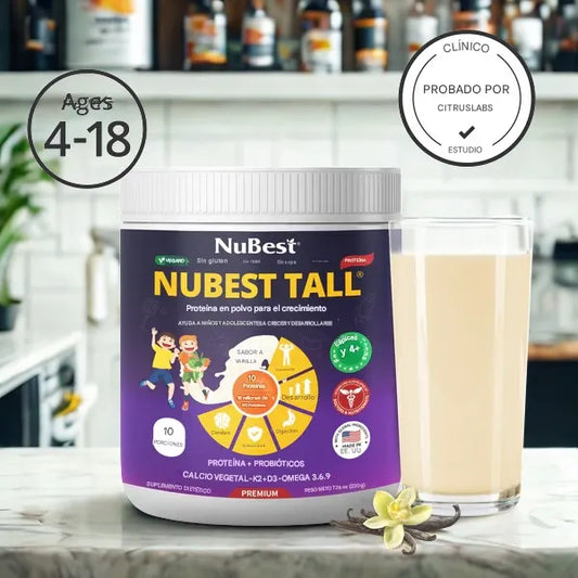 NUBEST TALL®  - Proteína para el Crecimiento de niños y adolescentes